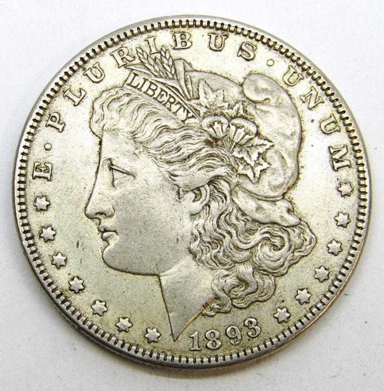 1893 MORGAN DOLLAR (1 of 2)