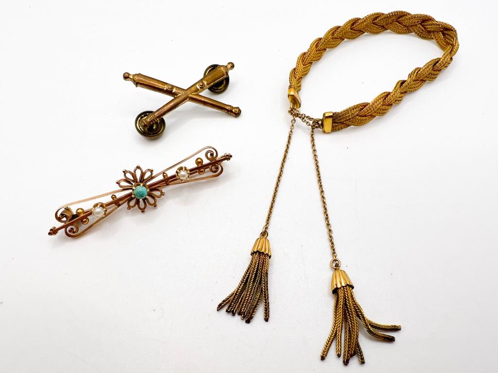 ANTIQUE? BRACELET + PINS: ANTIQUE? BRACELET + PINS