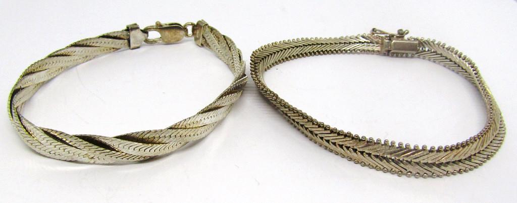2-ITALY STERLING BRACELETS-DIFF STYLES/LENGTHS (1 of 4)