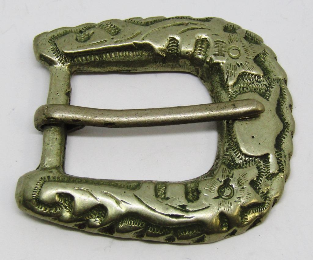 HENCHO EN MEXICO STERLING BELT BUCKLE (1 of 3)