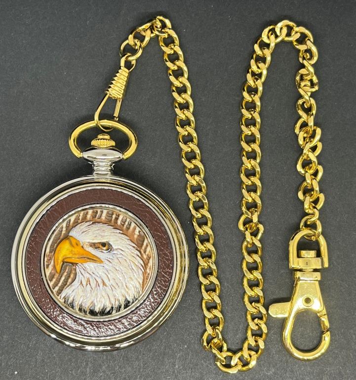 TED BLAYLOCK ALASKA CHILKAT POCKETWATCH (1 of 7)