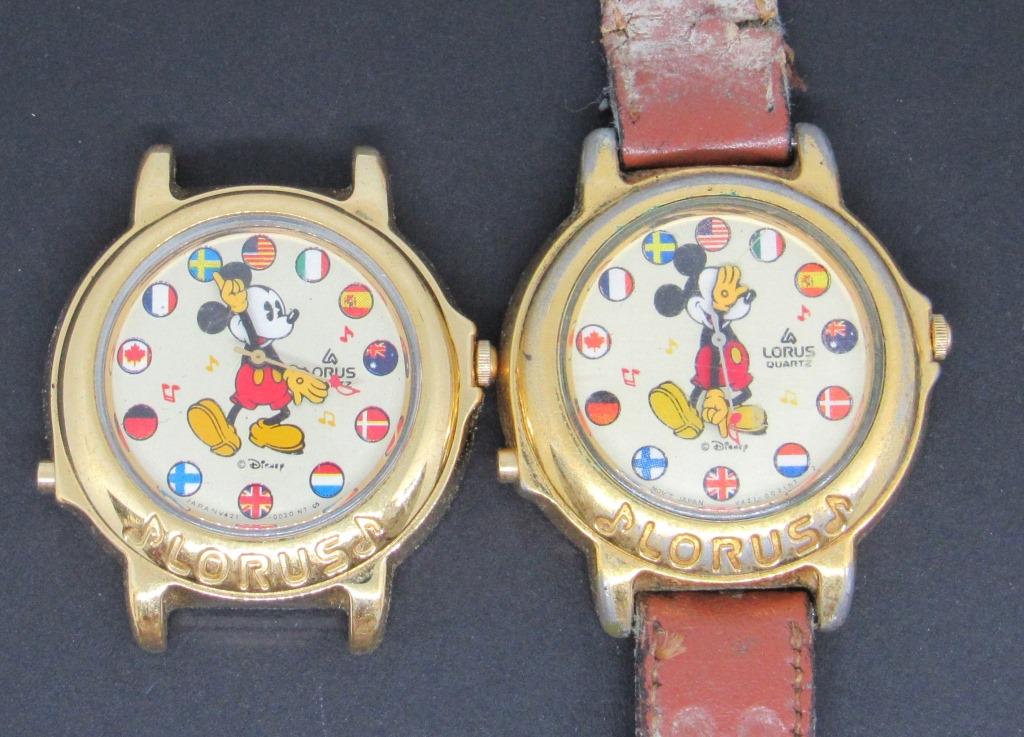 (2) Lorus Mickey Mouse Musical Quartz Watch (1 of 2)