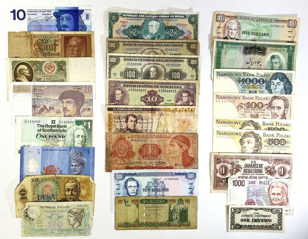 (25) FOREIGN CURRENCY NOTES / PAPER MONEY (1 of 8)