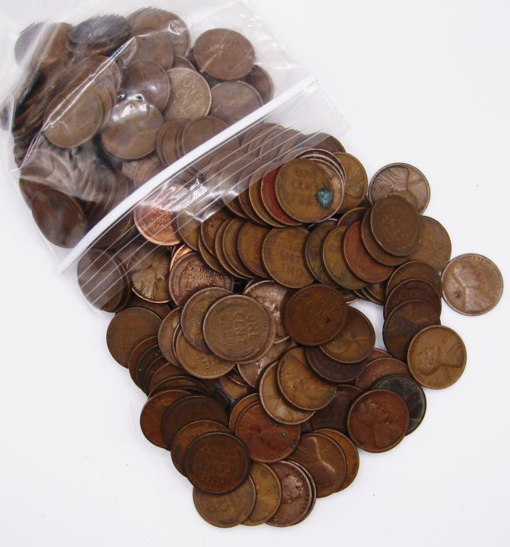 250 WHEAT CENTS (1909-1919) P-D-S (1 of 2)