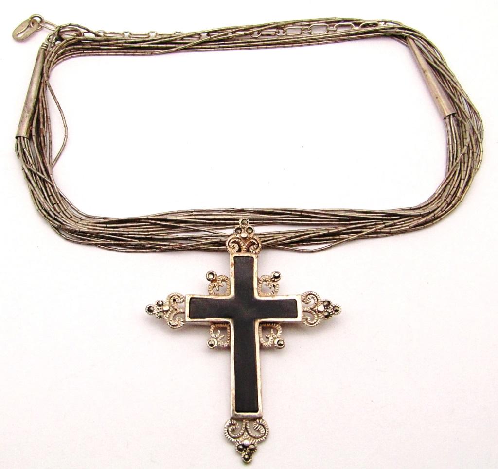 24 INCH MULTI STRANDED LIQUID STERLING NECKLACE (1 of 4)