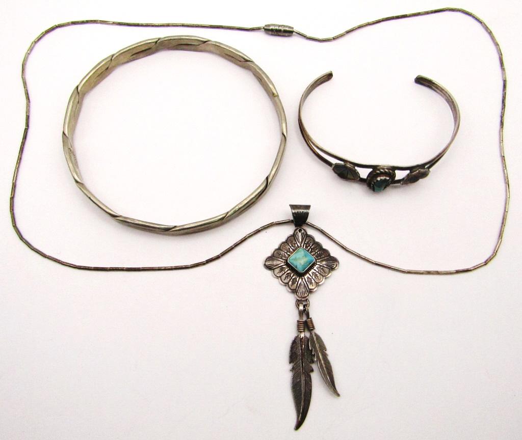 SOUTHWESTERN STERLING JEWELRY LOG: (1)MEXICO (1 of 6)