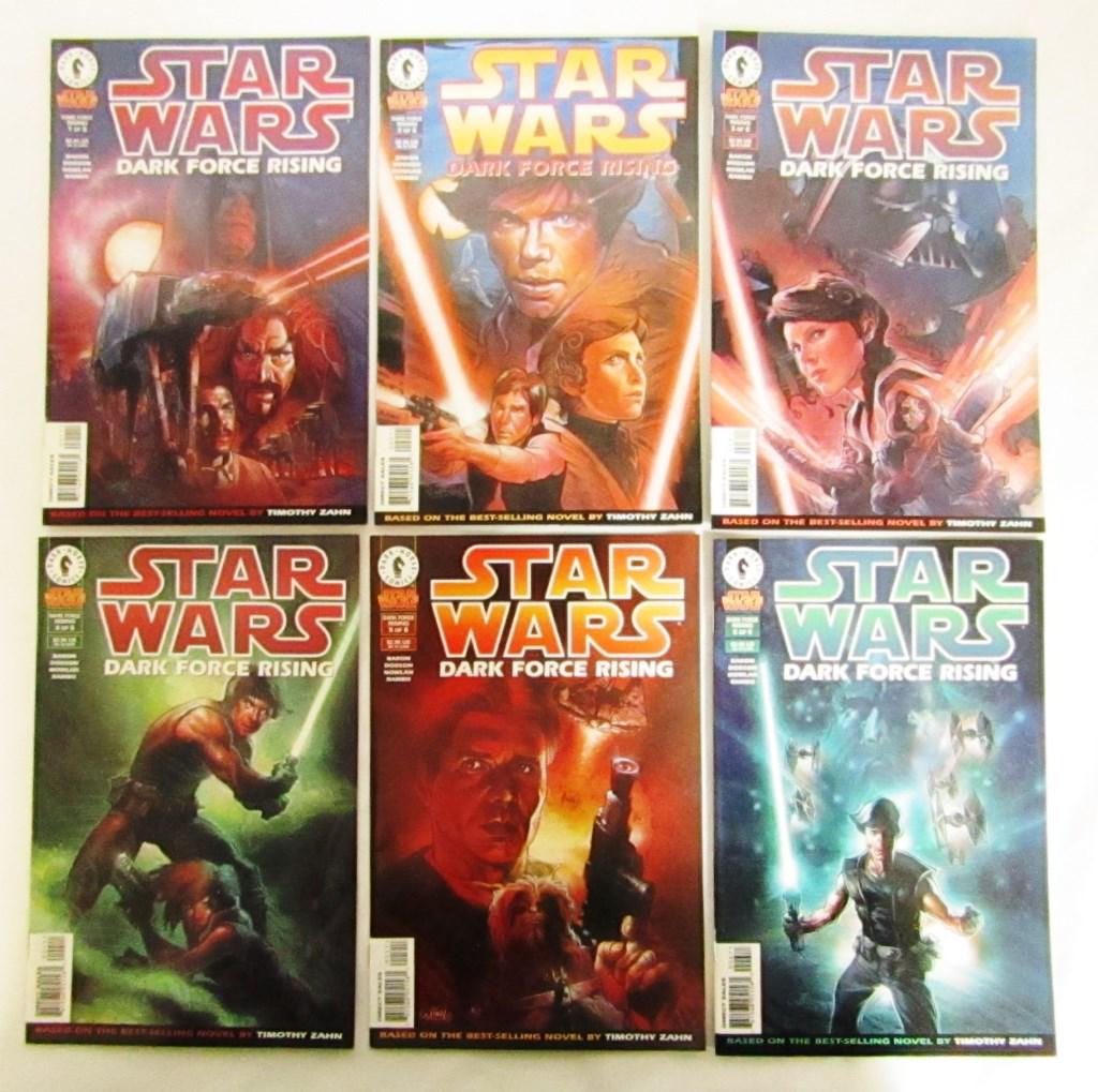 (6) Star Wars Dark Force Rising 1997; (1 of 8)