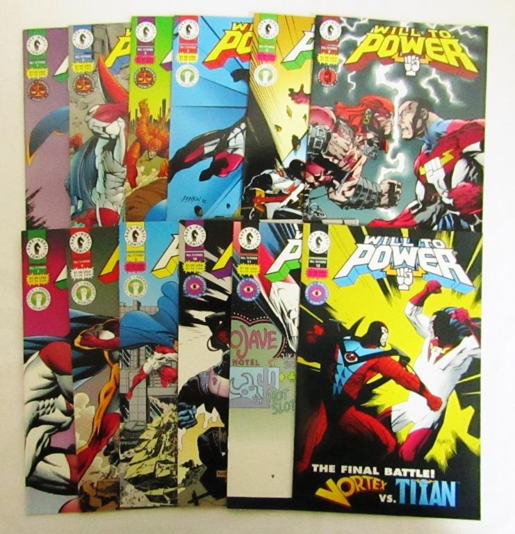 (12) Will To Power Complete Comic Set! #1 - 12 (1 of 13)