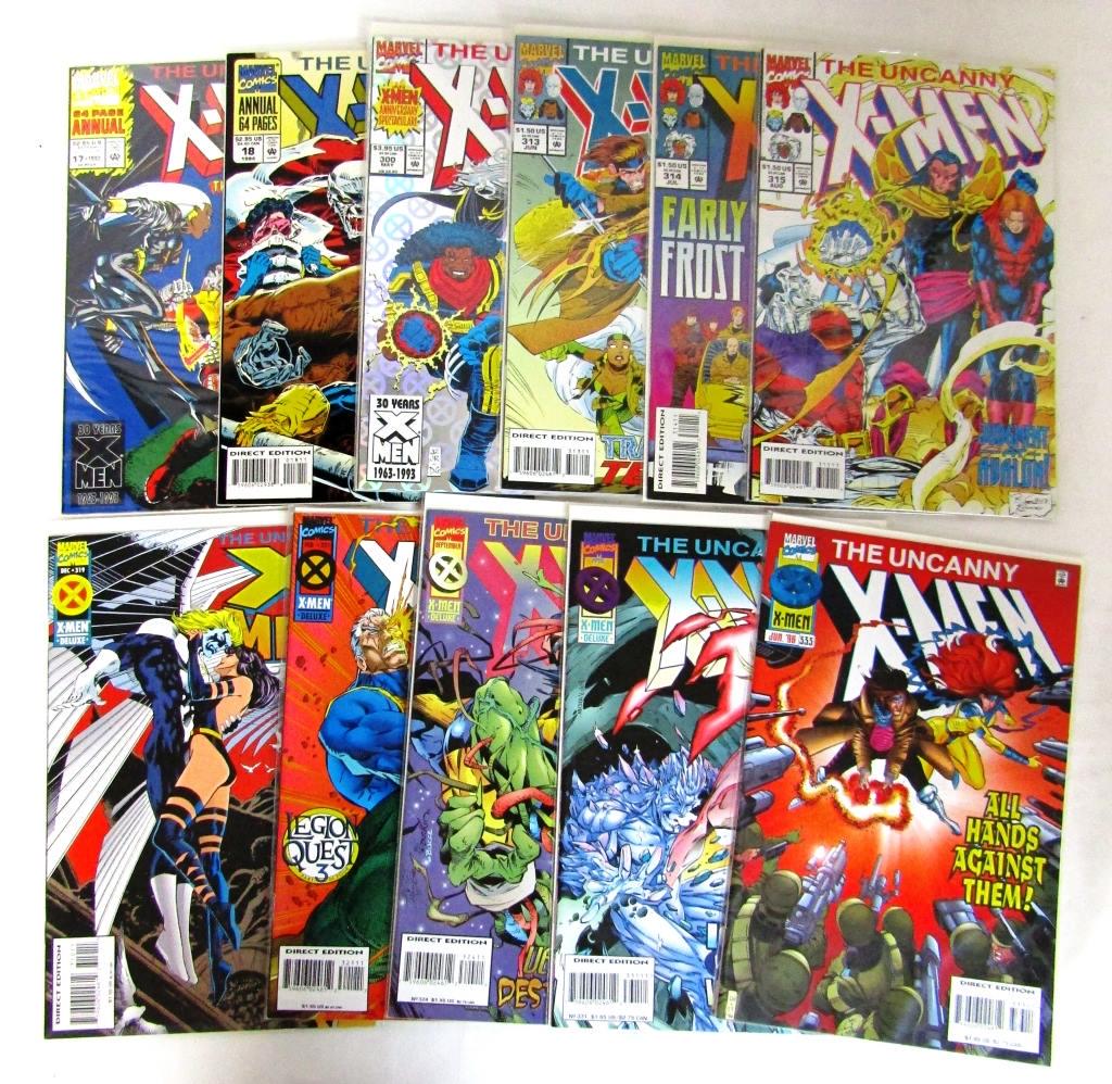 (11) Marvel The Uncanny X-Men Comics! 1993 - 1996 (1 of 3)