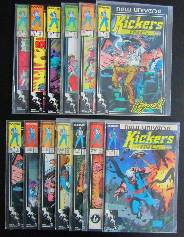 (13) MARVEL KICKERS INC. COMIC BOOKS; (1 of 2)