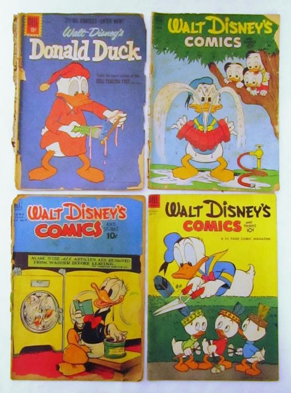 (4) DELL WALT DISNEY'S COMICS AND STORIES! (1 of 10)
