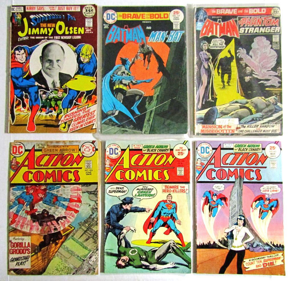 6-Dc Comics 25cent  (Action+Mix) (1 of 2)