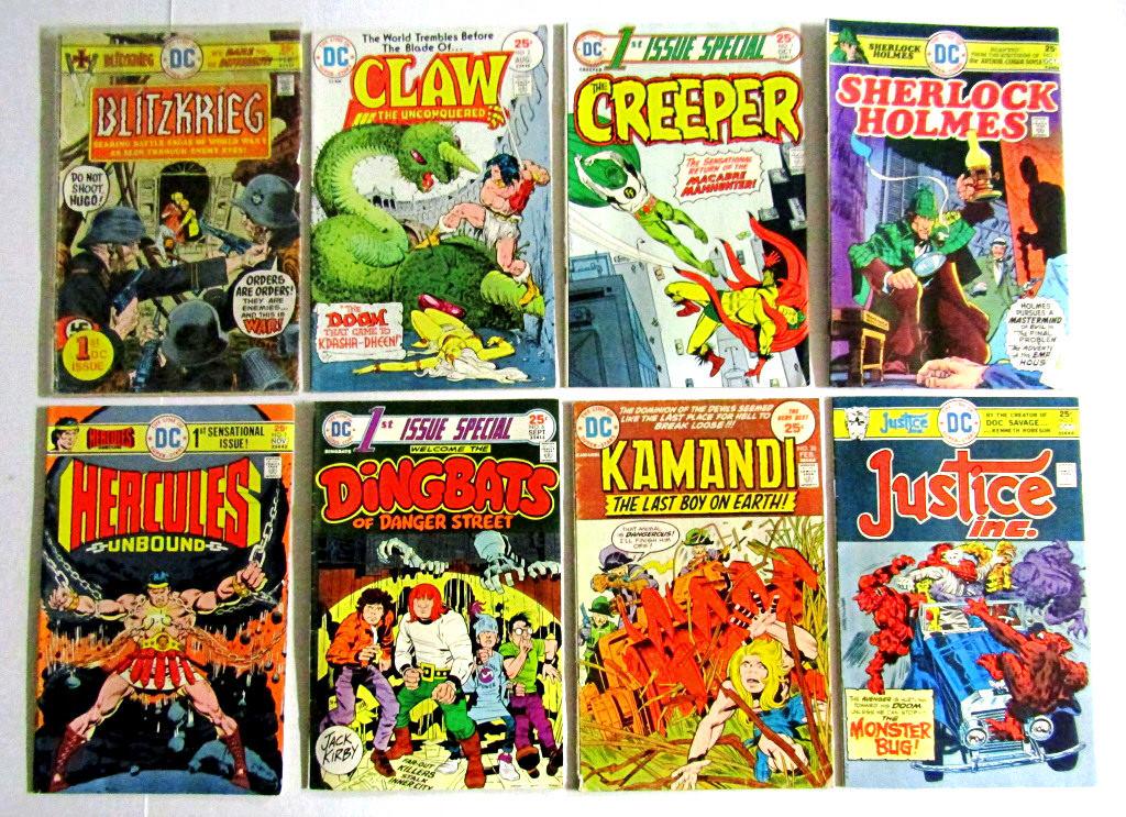 8-DC Comics 25cent (#1's + Mix) (1 of 2)