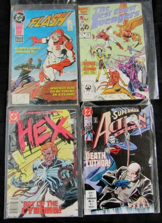 3-Dc And 1 Marvel Comics 75cent (Mix) (1 of 2)
