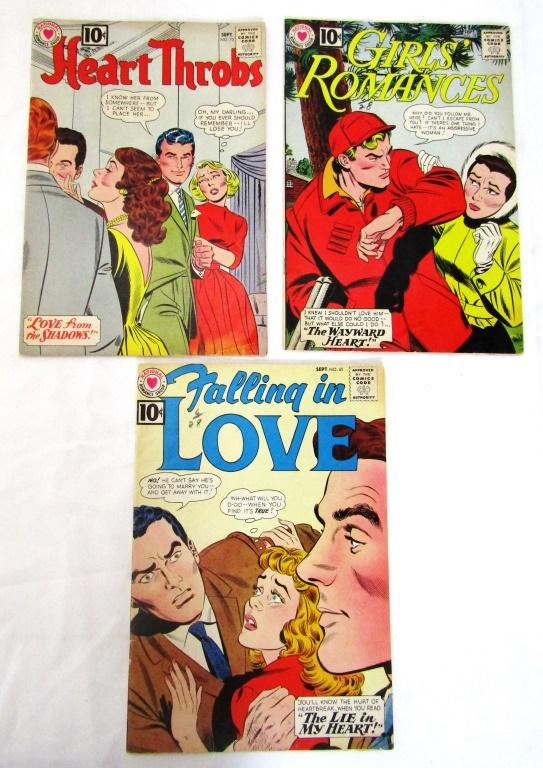 (3) NATIONAL ROMANCE GROUP COMICS (1 of 2)
