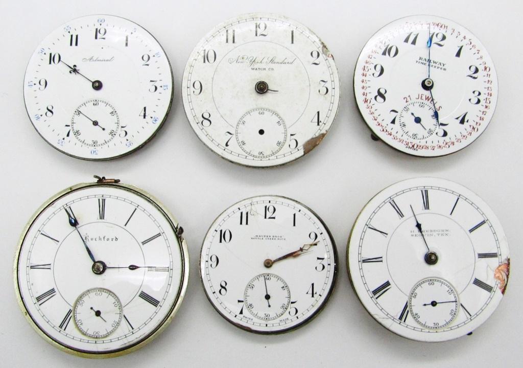 (6) WATCH MOVEMENTS - ALL DIFFERENT (1 of 13)