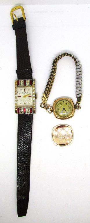 BULOVA & LeCOULTRE  WRIST WATCHES (1 of 2)