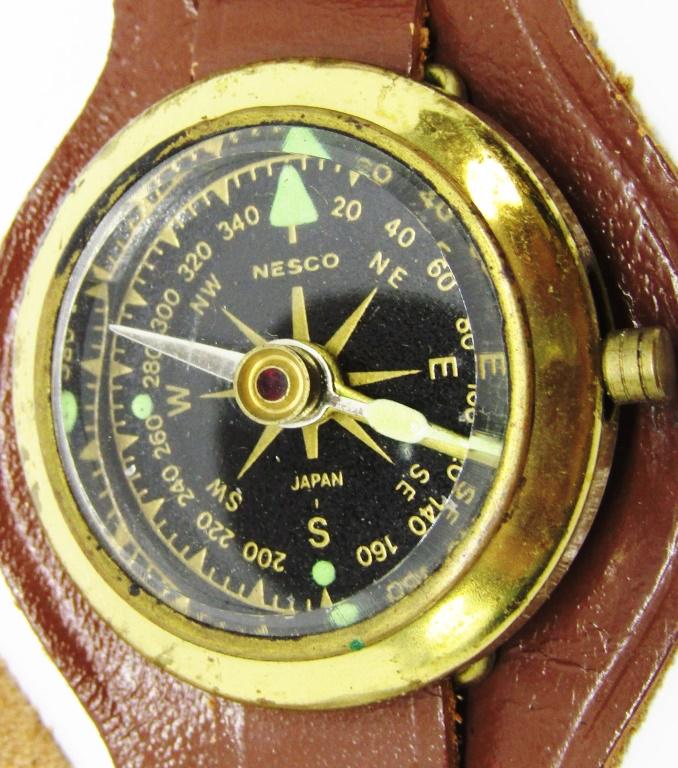 NESCO WRIST COMPASS - WORKING: VINTAGE JAPAN