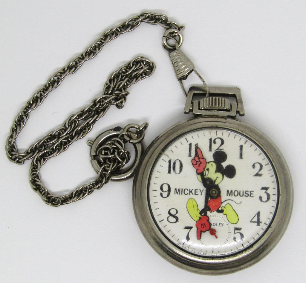 BRADLEY MICKEY MOUSE POCKET WATCH (1 of 2)