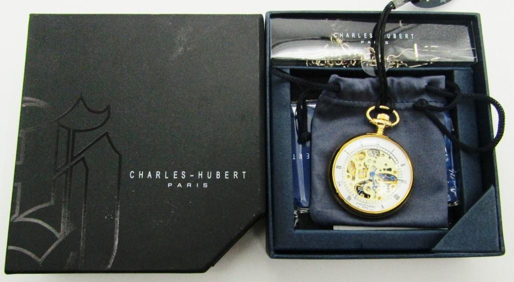 CHARLES-HUBERT #3802 POCKET WATCH (1 of 6)