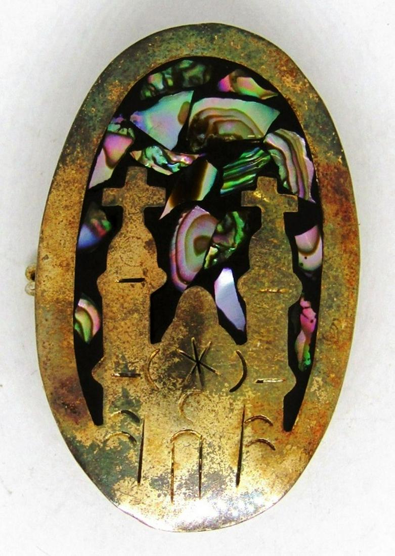 ALPACA MEXICO ABALONE TRINKET BOX!: 6 DWT