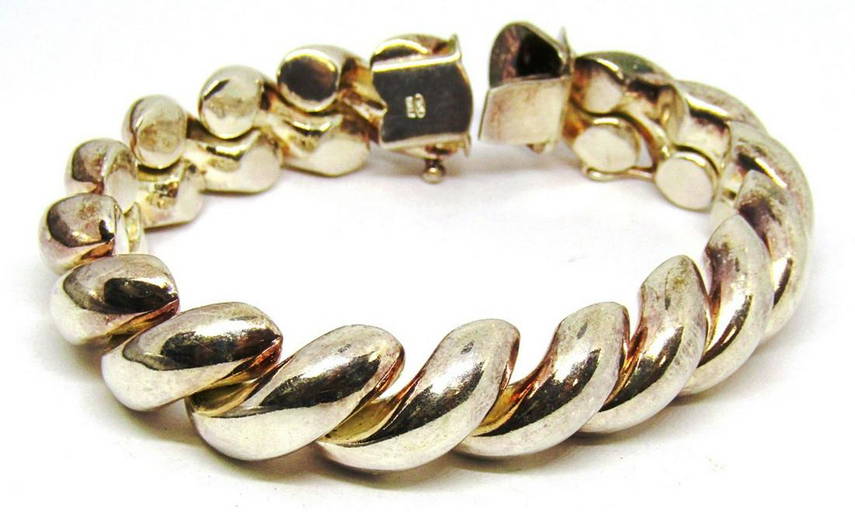 ITALY 925 BRACELET SPIRAL DESIGN - Sep 01, 2022 | Vintage Auctions ...