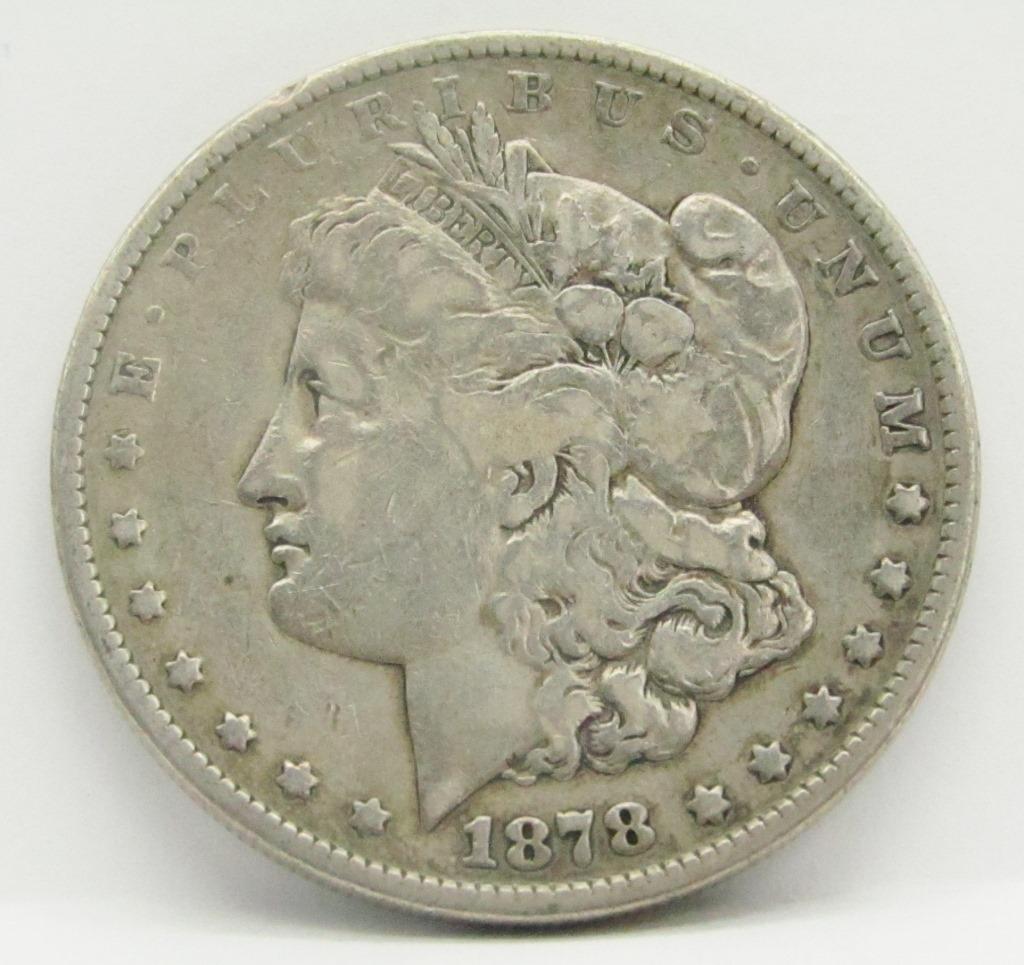 1878 7TF REV '79 SILVER MORGAN DOLLAR (1 of 2)