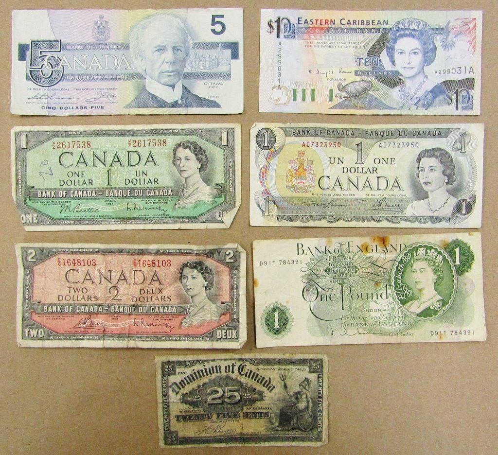 CANADA CURRENCY LOT - MIXED LOT (1 of 2)