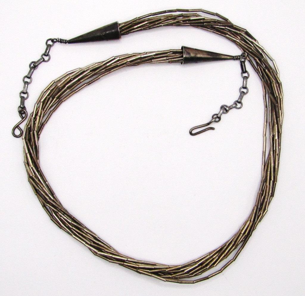 24 INCH LIQUID STERLING MULTI STRANDED NECKLACE (1 of 3)