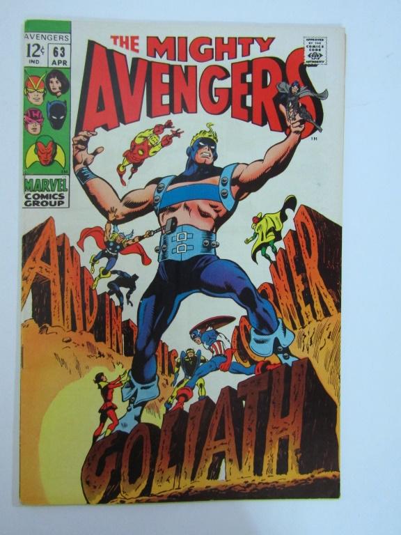 THE MIGHTY AVENGERS # 63 MARVEL 1969 (1 of 4)