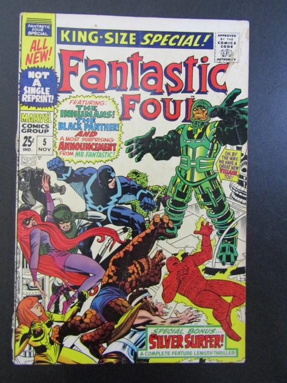 Fantastic Four Annual #5 Marvel 1967 (1 of 4)