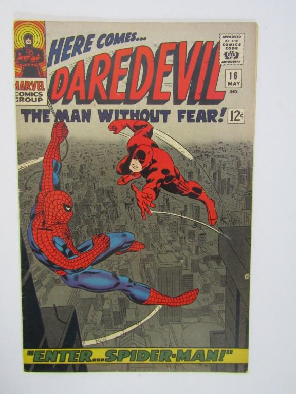 Daredevil #16 1966 Marvel Spider-Man (1 of 4)