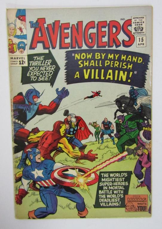 THE AVENGERS #15 1965 MARVEL - KEY ISSUE (1 of 4)