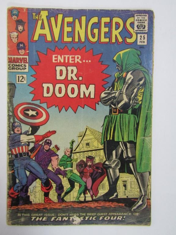 THE AVENGERS #25 1966 MARVEL DR DOOM (1 of 5)