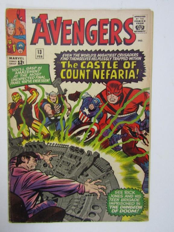 THE AVENGERS #13 MARVEL 1965 VG/FINE (1 of 4)