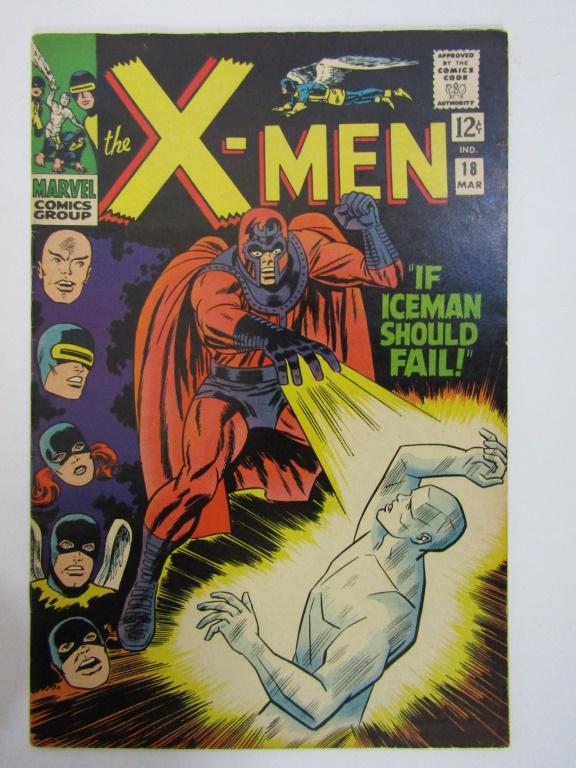 X-MEN #18 MARVEL 1966 - MAGNETO (1 of 4)