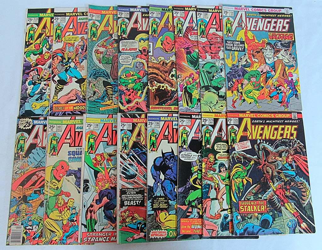 (16) MARVEL : THE AVENGERS COMICS! (1 of 6)