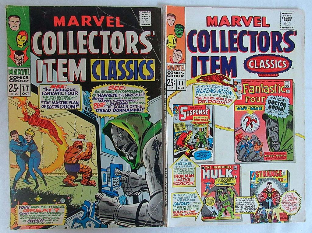 (2) MARVEL: COLLECTORS' ITEM CLASSICS! (1 of 2)