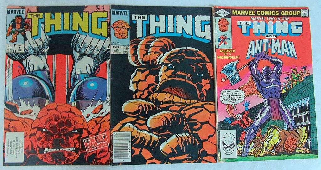 (3) MARVEL  COMICS : THE THING ! (1 of 2)