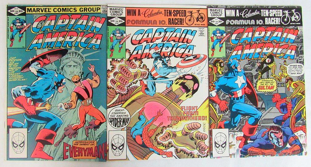 (3) MARVEL COMICS GROUP: CAPTAIN AMERICA! (1 of 2)