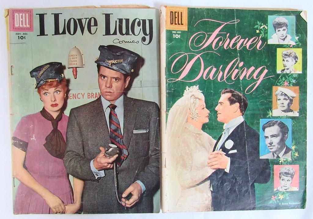 (2) DELL COMICS : I LOVE LUCY ! (1 of 2)