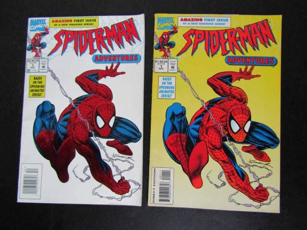 (2) 1994 #1 SPIDER-MAN ADVENTURES - KEY (1 of 2)