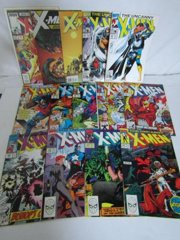 (14) X-MEN 1990/1992 MARVEL LOT (1 of 5)