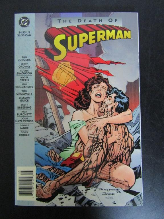 The Death of Superman 1993 Newsstand Edition (1 of 2)