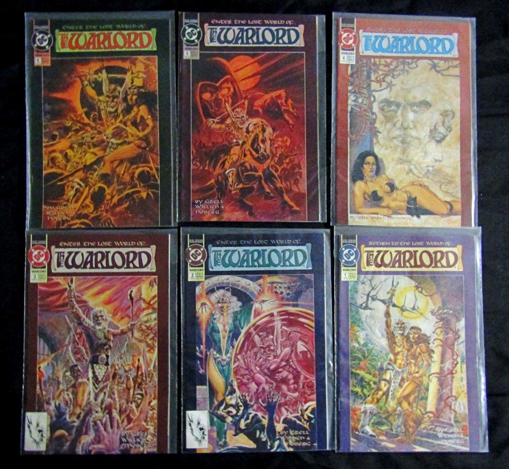 (6) DC THE WARLORD: RETURN TO THE LOST WORLD OF…; (1 of 2)