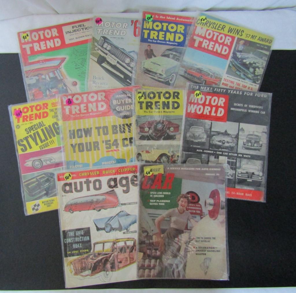 (10) VTG MOTOR TREND, MOTOR WORLD, CAR (1 of 6)