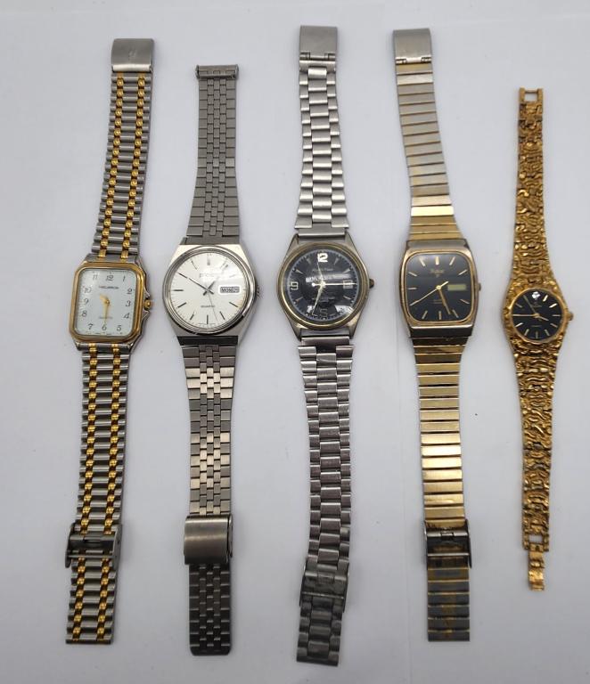 5-MEN'S FASHION WRISTWATCHES: MATHY TISSOT- (1 of 12)