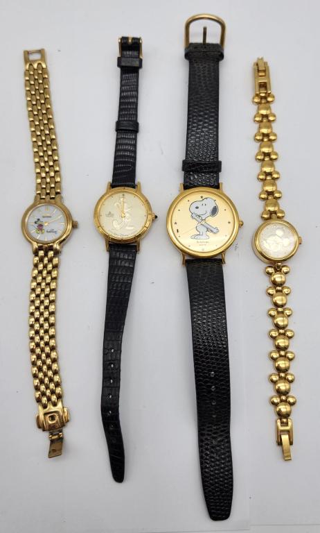 4-DISNEY UNISEX FASHION WRISTWATCHES (1 of 10)