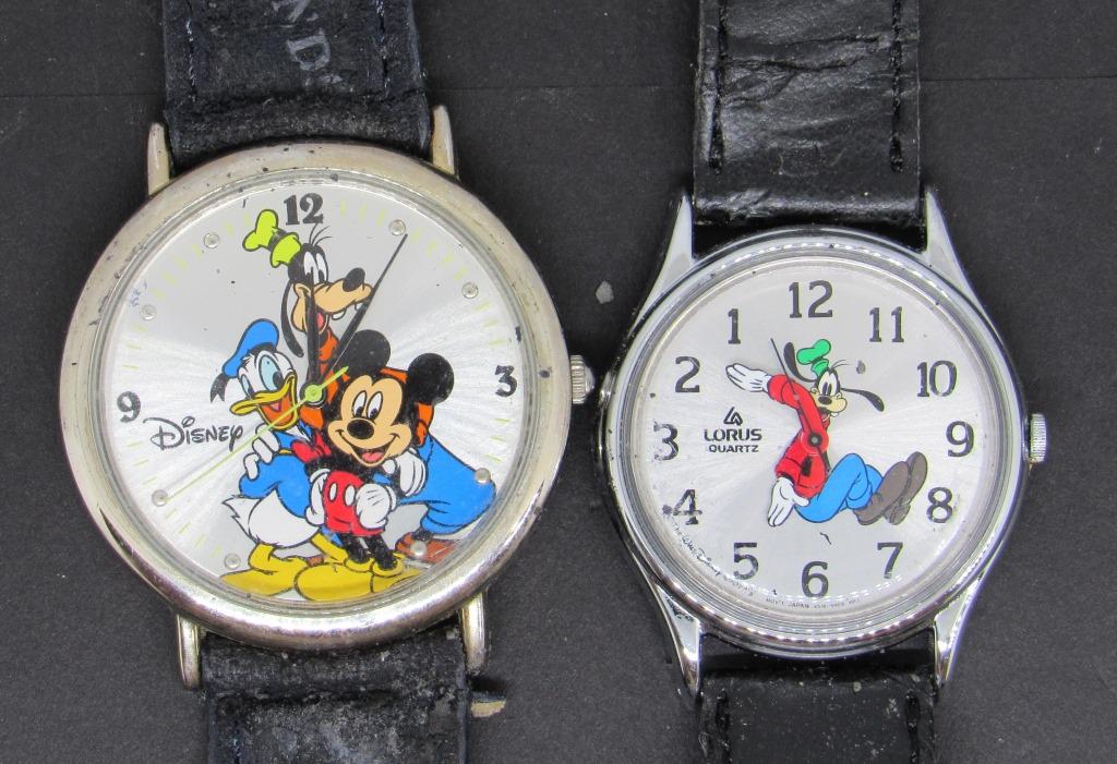 (1) LORUS (1) DISNEY MICKEY AND GOOFY WATCHES (1 of 2)