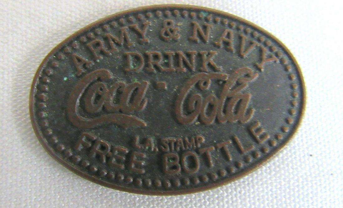 COCA COLA ARMY NAVY MEDAL COIN (1 of 2)
